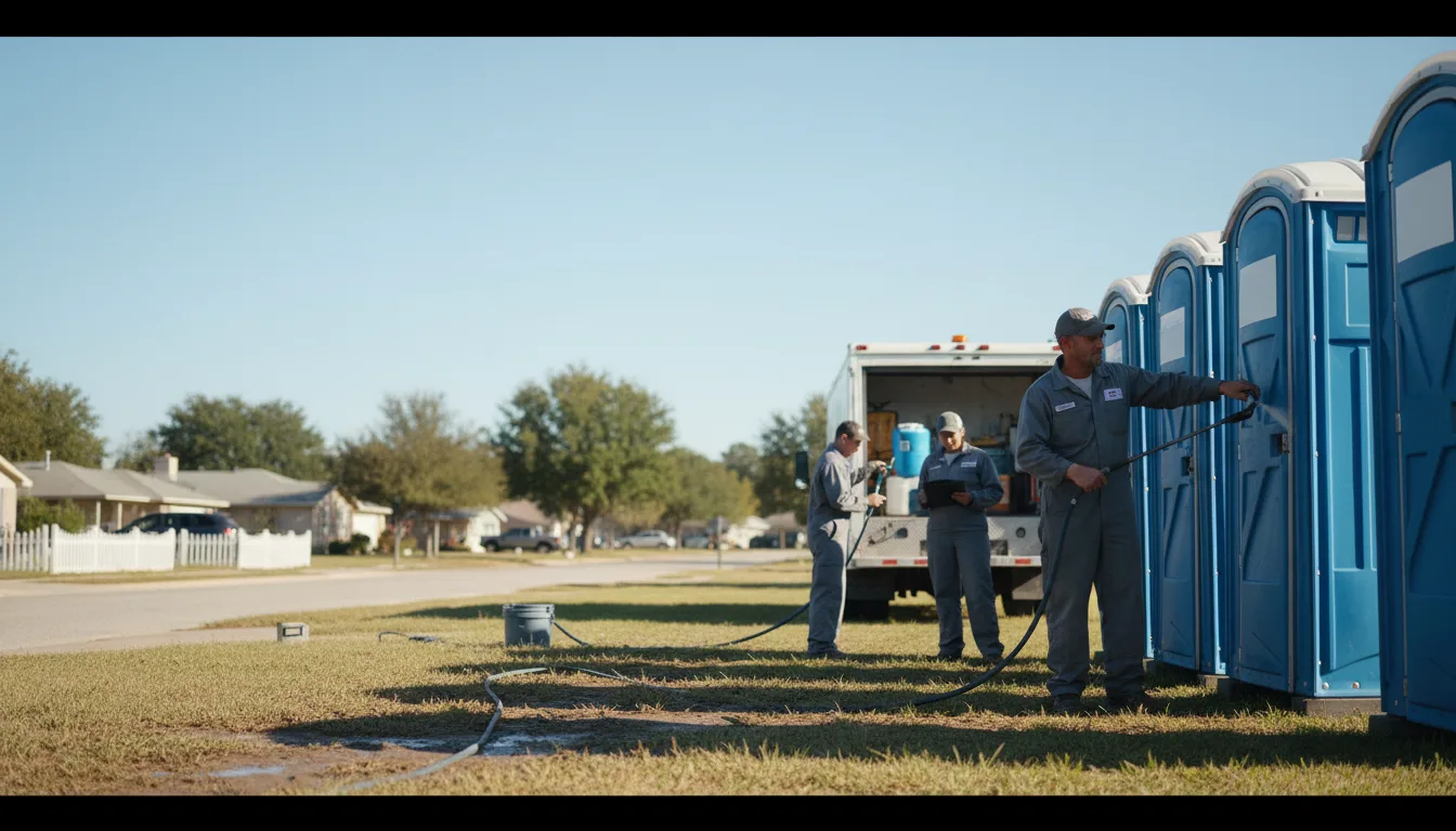 Long-Term Portable Toilet Rental in Johnson City, TX near me